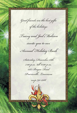 Crawfish Invitations